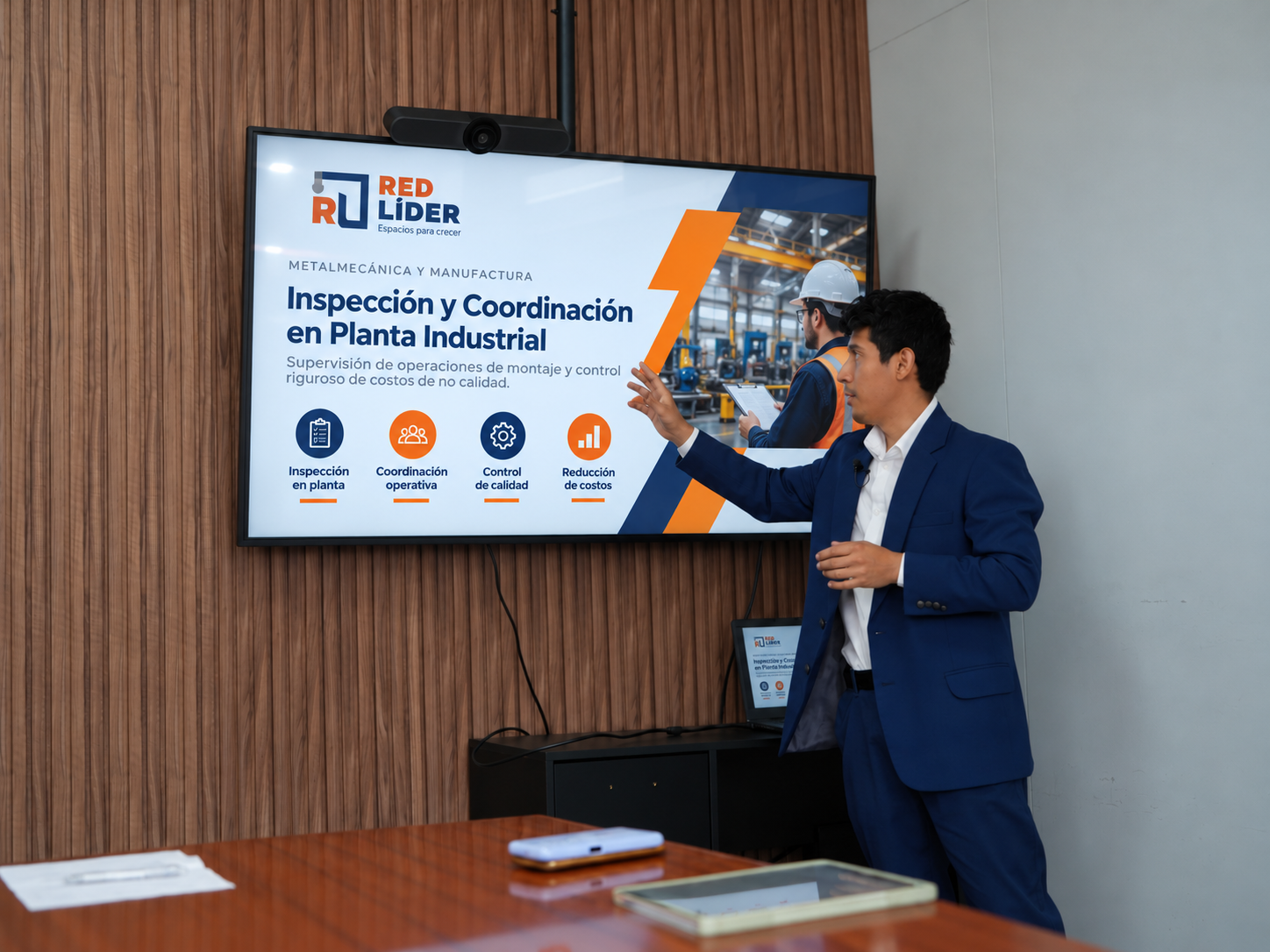 Formación en inspección y coordinación de operaciones industriales en Red Líder
